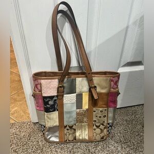 Patchwork Coach Purse